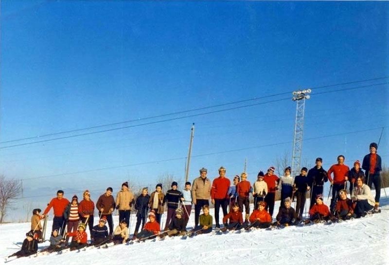 Classe de neige à Tollon-lès-Mémises en 1971 